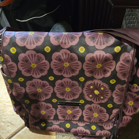 Petunia Pickle Bottom Handbags - Floral Patterned Diaper Bag, EUC